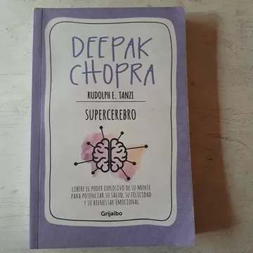 portada Supercerebro Deepak Chopra Rudolph e Tanzi Grijalbo