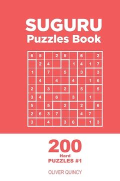 portada Suguru - 200 Hard Puzzles 9x9 (Volume 1) (en Inglés)