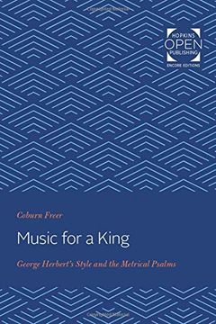 portada Music for a King: George Herbert's Style and the Metrical Psalms (in English)