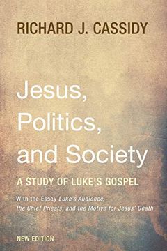 portada Jesus, Politics, and Society: A Study of Luke's Gospel (en Inglés)