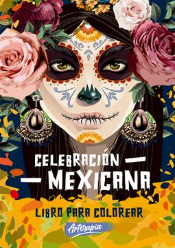 portada Celebracion Mexicana- Libro Para Colorear