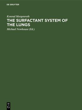 portada The Surfactant System of the Lungs Morphology and Clinical Significance (in English)