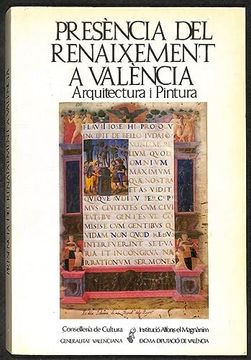 portada Presencia del Renaixement a Valencia. Arquitectura i Pintura (in Catalá)