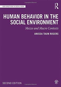 portada Human Behavior in the Social Environment: Mezzo and Macro Contexts (New Directions in Social Work) (en Inglés)