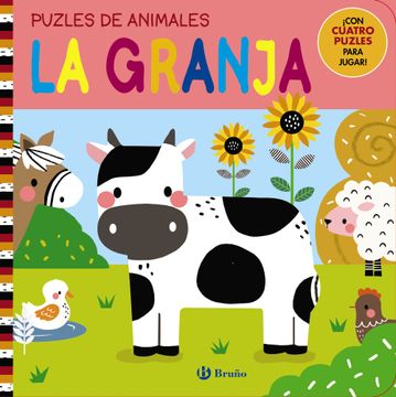 portada Puzles de Animales. La Granja (in Spanish)