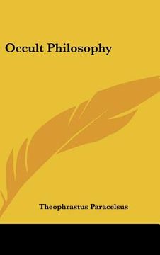 portada occult philosophy (in English)