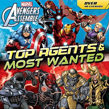 portada Avengers: Top Agents & Most Wanted (Marvel Avengers Assemble) (en Inglés)