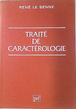 portada Traité de Caractérologie