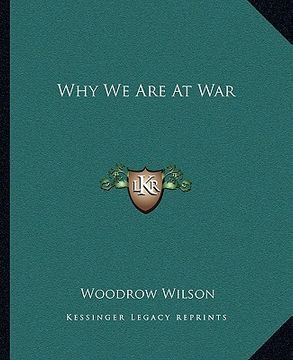portada why we are at war (in English)