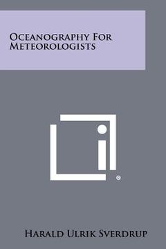 portada oceanography for meteorologists (en Inglés)