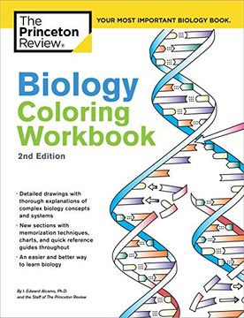 portada Biology Coloring Workbook, 2nd Edition: An Easier and Better way to Learn Biology (en Inglés)