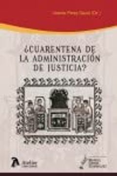 portada Cuarentena de la Administración de Justicia? (in Spanish)