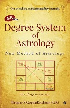 portada GK win Degree System of Astrology: New Method of Astrology (en Inglés)