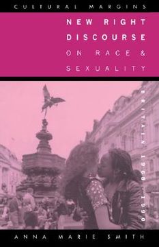 portada New Right Discourse on Race and Sexuality Hardback: Britain, 1968-1990 (Cultural Margins) (en Inglés)