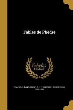 portada Fables de Phèdre (in French)