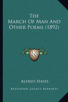 portada the march of man and other poems (1892)