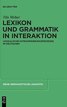 portada Lexikon und Grammatik in Interaktion (Reihe Germanistische Linguistik) (in German)