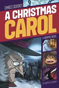 portada A Christmas Carol (Graphic Revolve: Common Core Editions) (en Inglés)