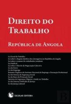 portada Direito do Trabalho República de Angola