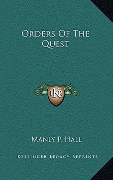 portada orders of the quest (en Inglés)
