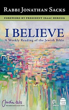 portada I Believe: A Weekly Reading of the Jewish Bible 