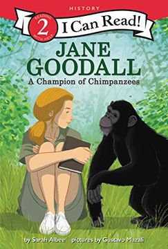 portada Jane Goodall: A Champion of Chimpanzees (i can Read, Level 2) (in English)