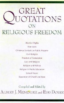 portada great quotations on religious freedom (en Inglés)