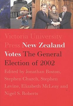 portada new zealand votes: the 2002 general election (en Inglés)