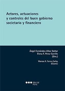 portada Actores, Actuaciones y Controles del Buen Gobierno Societario y Financiero (in Spanish)