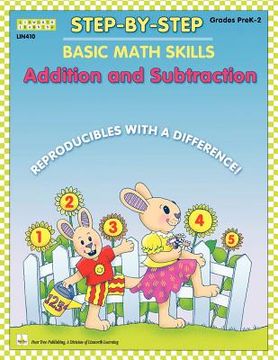portada step by step math: addition and subtraction (en Inglés)