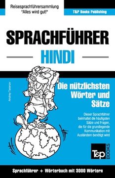 portada Sprachführer Deutsch-Hindi und thematischer Wortschatz mit 3000 Wörtern (en Alemán)