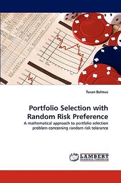 portada portfolio selection with random risk preference (en Inglés)
