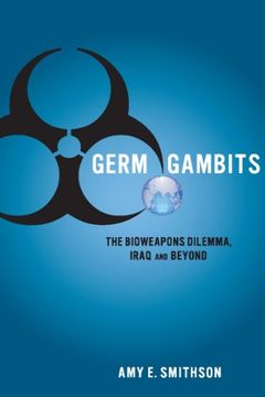portada Germ Gambits: The Bioweapons Dilemma, Iraq and Beyond (Stanford Security Studies) (en Inglés)