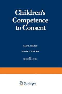 portada Children's Competence to Consent