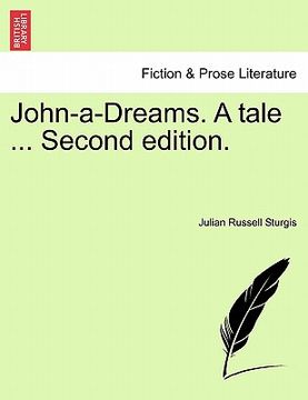 portada john-a-dreams. a tale ... second edition. (in English)