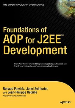 portada foundations of aop for j2ee development