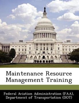 portada maintenance resource management training (en Inglés)