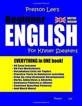 portada Preston Lee's Beginner English for Khmer Speakers (British) (en Inglés)