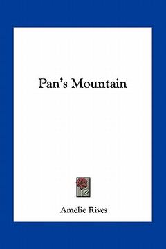 portada pan's mountain (en Inglés)