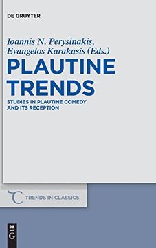 portada Plautine Trends (Trends in Classics - Supplementary Volumes) (en Inglés)