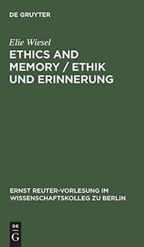 portada Ethics and Memory (en Inglés)