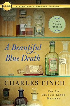 portada A Beautiful Blue Death: The First Charles Lenox Mystery: 1 (in English)