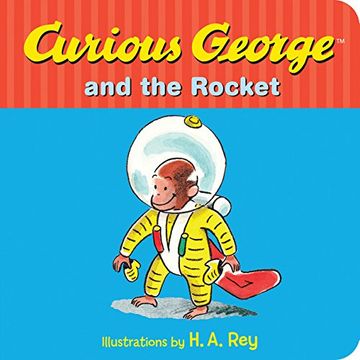 portada Curious George and the Rocket (en Inglés)