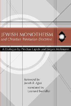 portada jewish monotheism and christian trinitarian doctrine (in English)
