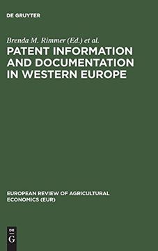 portada Patent Information and Documentation in Western Europe: An Inventory of Services Available to the Public (European Review of Agricultural Economics (Eur)) 
