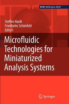 portada microfluidic technologies for miniaturized analysis systems (en Inglés)