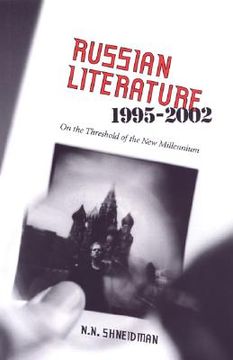 portada russian literature, 1995-2002: on the threshold of a new millennium (en Inglés)