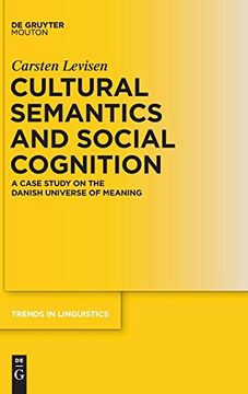 portada Cultural Semantics and Social Cognition (Trends in Linguistics. Studies and Monographs) (en Inglés)