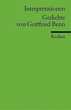 portada Interpretationen. Gedichte von Gottfried Benn (in German)