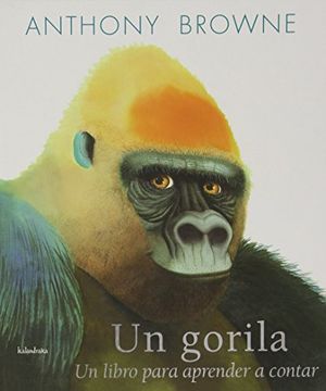 portada Un Gorila: Un Libro Para Aprender a Contar (en Gallego)